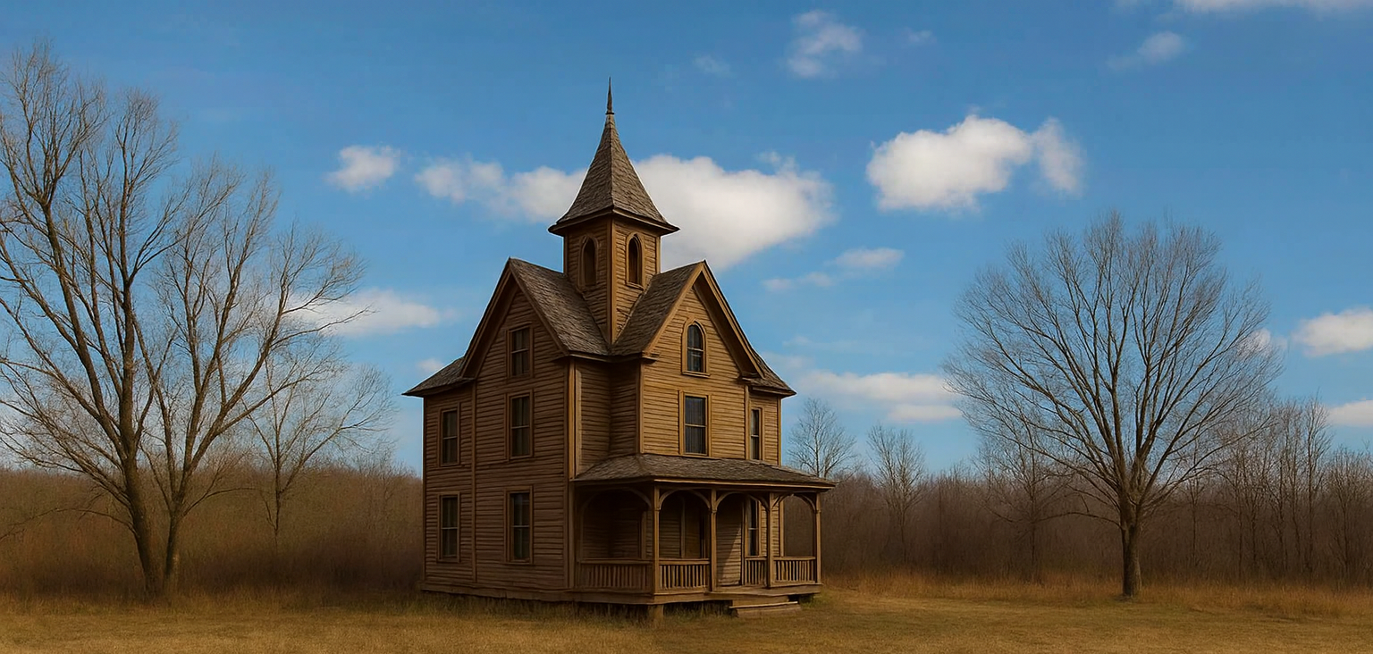 Exterior View of House